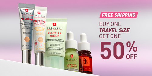 Stock up on travel-size favorites